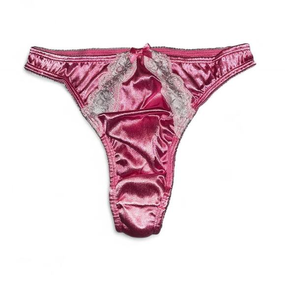 Katie & Lauras satin thong - Picture 1 of 2